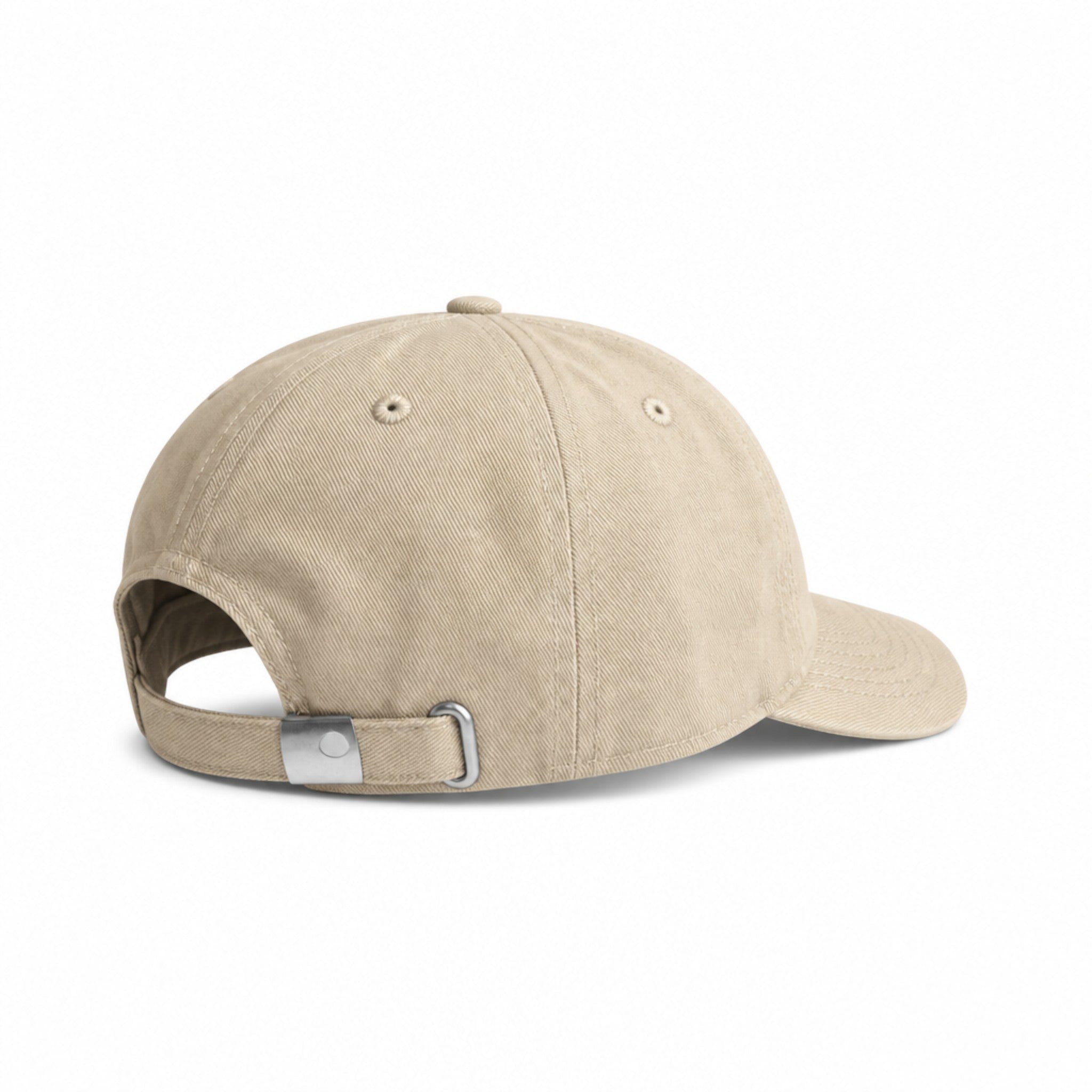 Primest Global Geometric 'P' Embroidered Washed Twill Cotton Baseball Cap