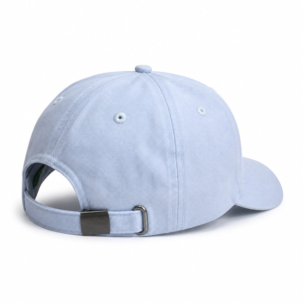 Primest Global Geometric 'P' Embroidered Washed Twill Cotton Baseball Cap