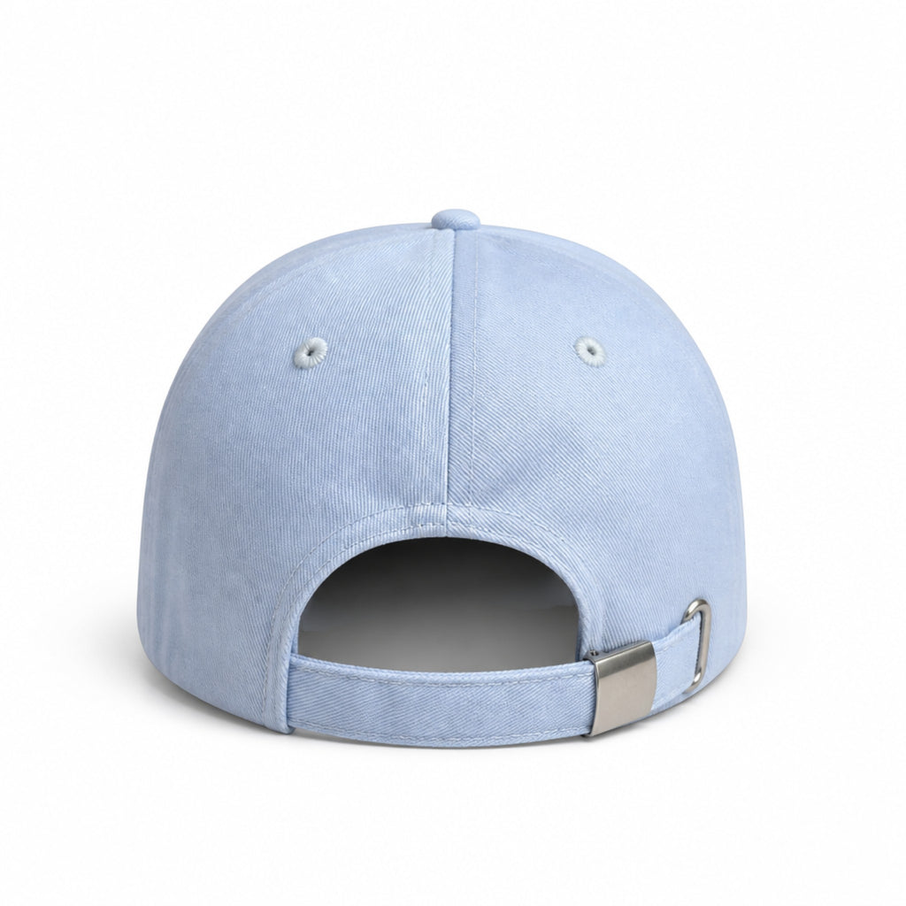 Primest Global Geometric 'P' Embroidered Washed Twill Cotton Baseball Cap