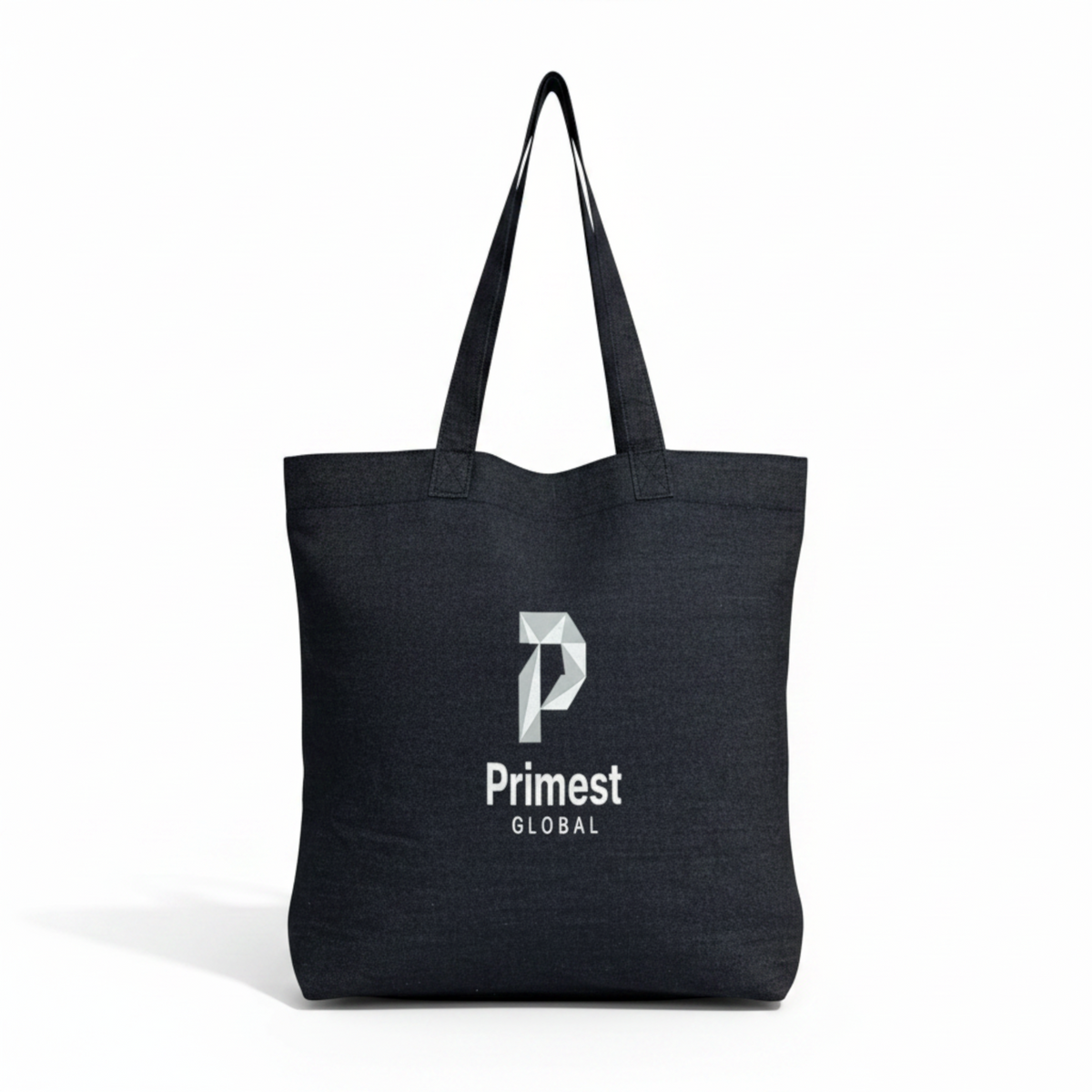⁠Primest Global Minimalist Cotton Tote Bag | Eco-Friendly Casual Canvas Shopper