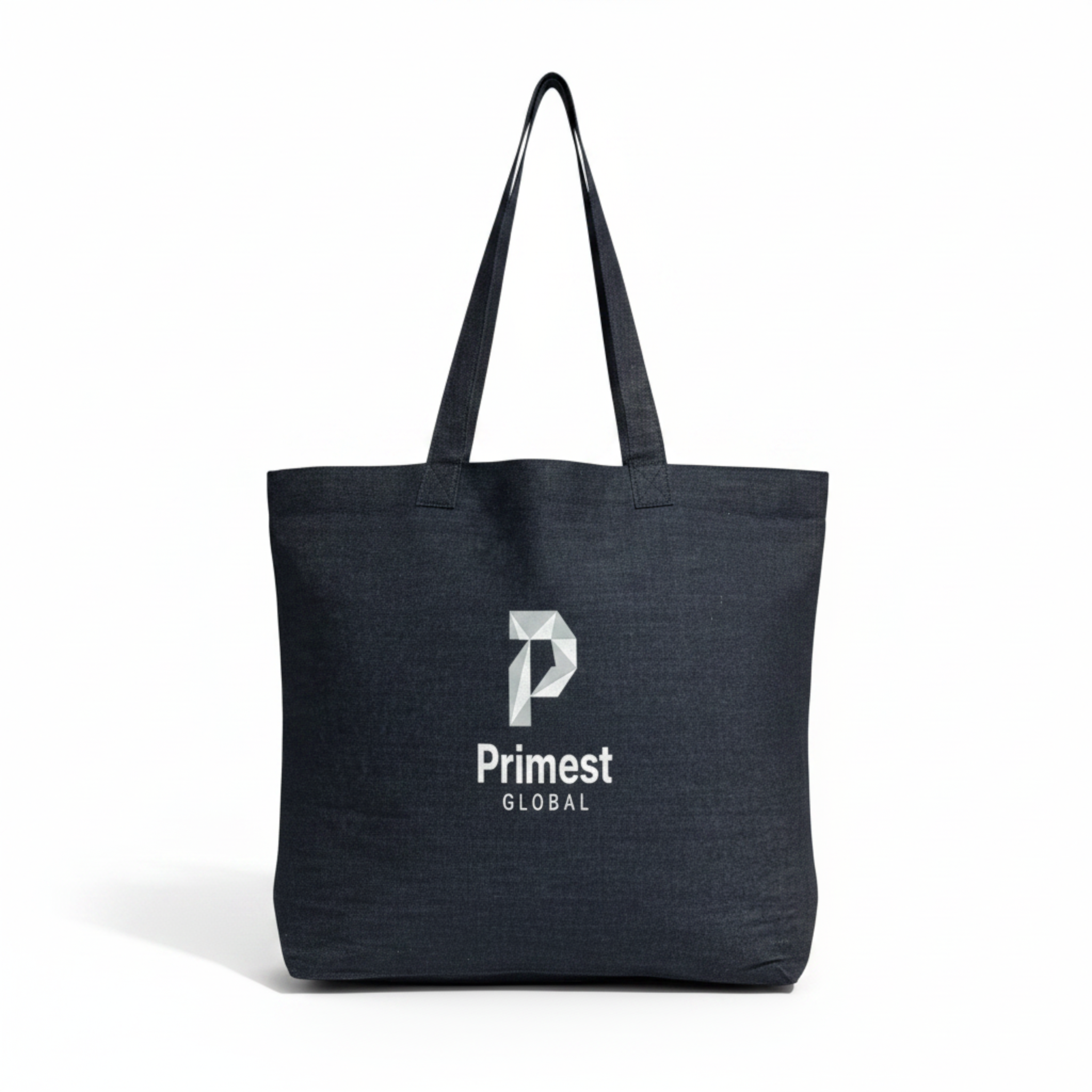 ⁠Primest Global Minimalist Cotton Tote Bag | Eco-Friendly Casual Canvas Shopper