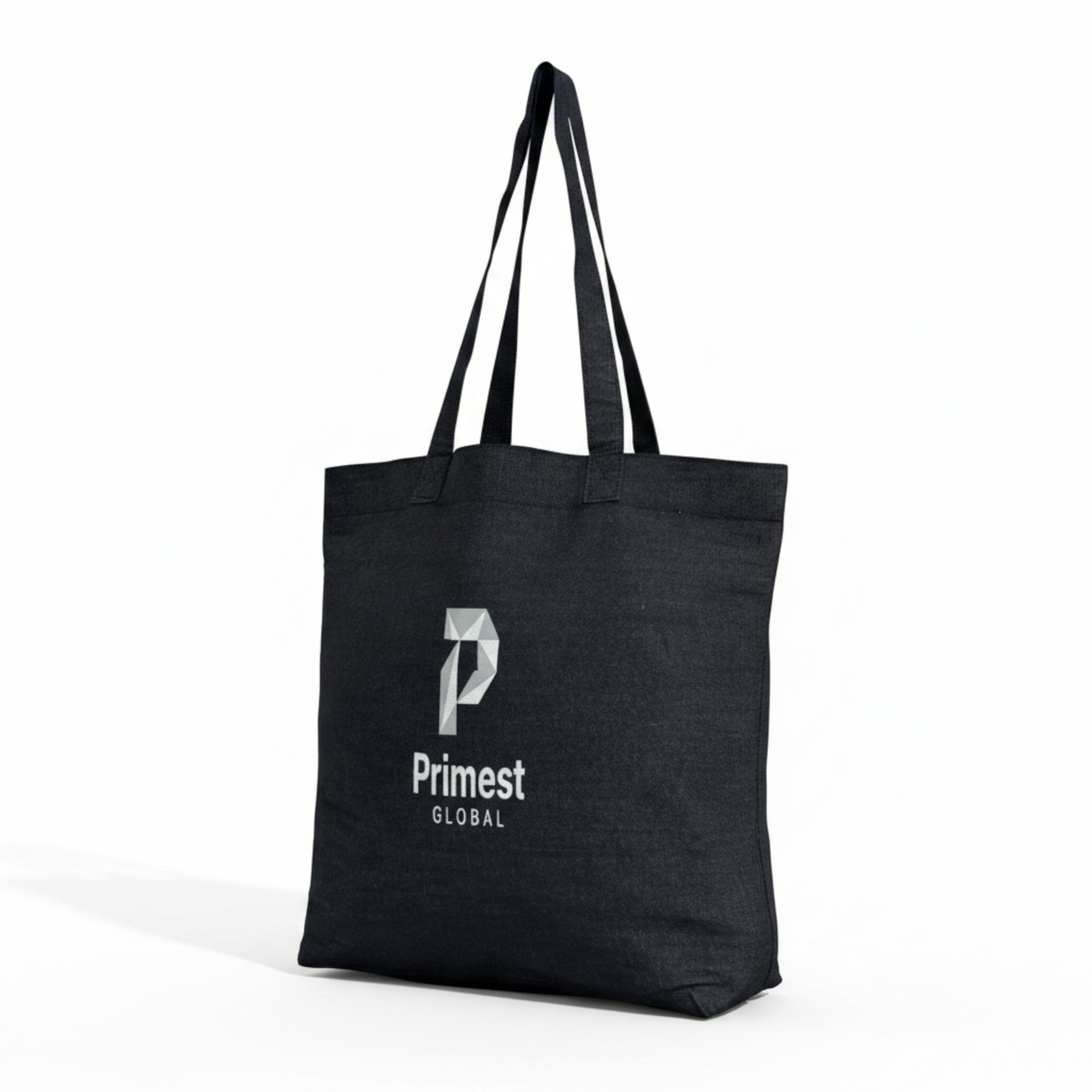 ⁠Primest Global Minimalist Cotton Tote Bag | Eco-Friendly Casual Canvas Shopper