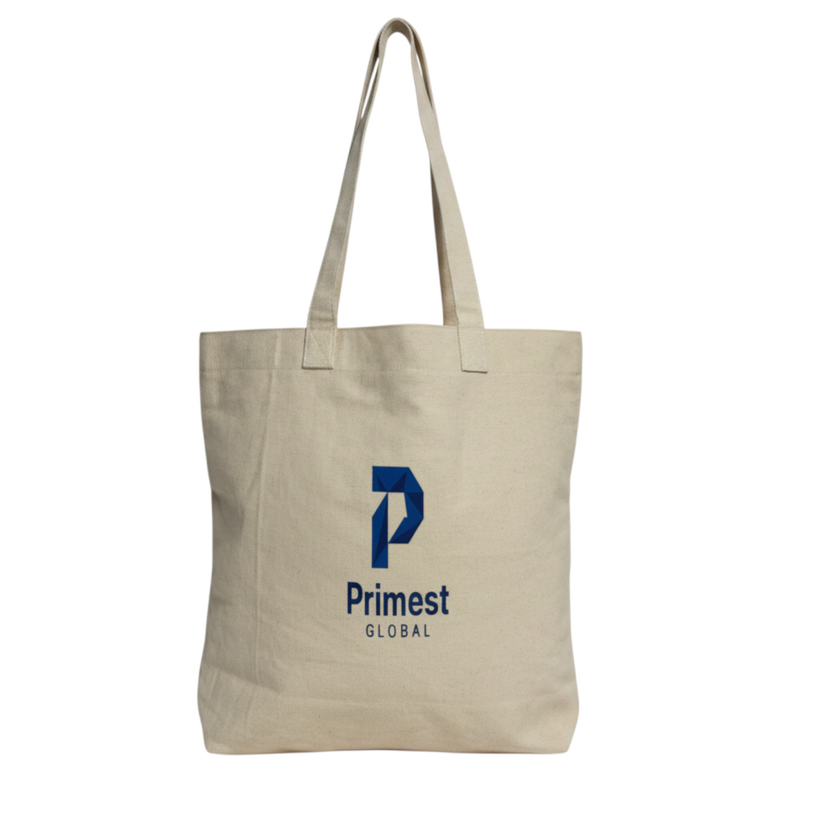 ⁠Primest Global Minimalist Cotton Tote Bag | Eco-Friendly Casual Canvas Shopper